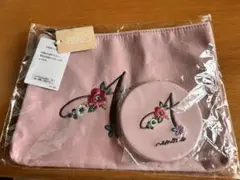 studio CLIP ポーチ ミラー セット 花柄 刺繍のサムネイル