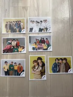 なにわ男子　公式写真セット 7枚(集合・混合)