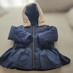 Petit Main ネイビーダウンコート 110