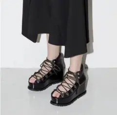 sacai [未使用]ウェッジソール レースアップスニーカーのサムネイル