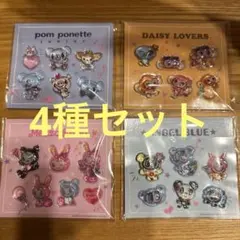 新品 セブンイレブン ナルミヤキャラクターズ オリジナルぷっくりシール コンプ