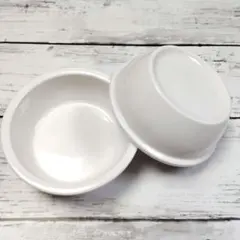 シンプル⭐ホワイト ボウル 2個セット 小鉢 和食器 洋食器 陶器
