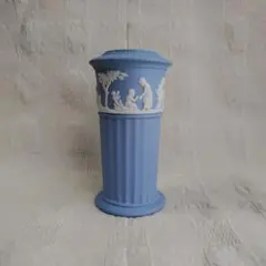 ウエッジウッド 花瓶 ジャスパーウェア ライトブルー 陶器 ミニ花瓶
