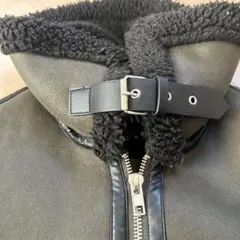 ZARA ムートン風カジュアルジャケット