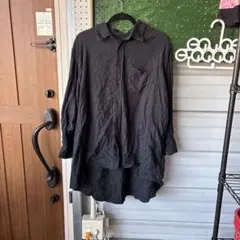 №51 MOUSSY 長袖シャツ ブラック サイズフリーのサムネイル