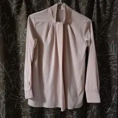 kamakura shirt ボウタイブラウス 長袖 ピンクのサムネイル