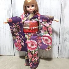 リカちゃん着物　大振り袖 26-15)リカちゃん着物 大振袖 - メルカリ