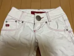 MISS SIXTY ホワイトデニム ピンクステッチ　27のサムネイル