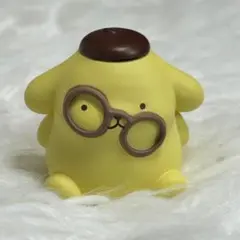 サンリオキャラクターズ　めがねっこちゃんフィギュア　ポムポムプリン