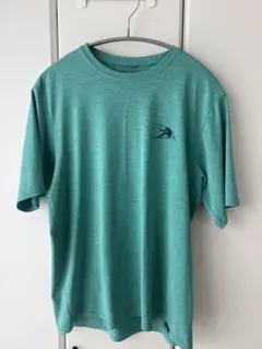 patagonia ターコイズ Tシャツ S キャプリーンクール