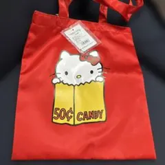 ハローキティ展 50周年 会場京都 限定 トートバッグ ピンク - メルカリ