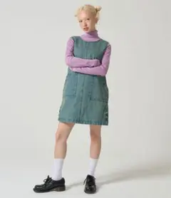 tina jojun デニム ジャンパースカート Mサイズ