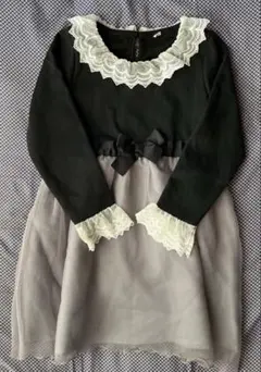 ノーブランド女児フレアワンピース130cm