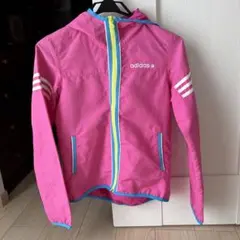 adidas ピンク アウター Mサイズ