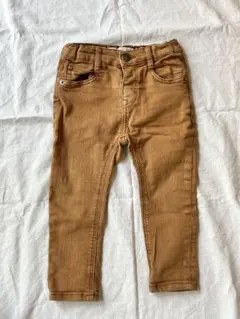 【ZARA baby】86cm スキニーストレッチデニム(キャメル)