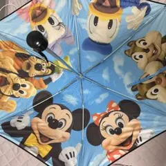 訳あり【未使用】ディズニー　ミッキー　耳付き　アンブレラ　傘　大人　レトロ　レア 訳あり【未使用】ディズニー ミッキー 耳付き アンブレラ 傘 大人