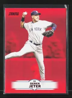 Derek Jeter Stadium Club Red #172