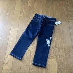 babyGAPミッキーマウス デニム　ダークブルー ストレートパンツ 95cm