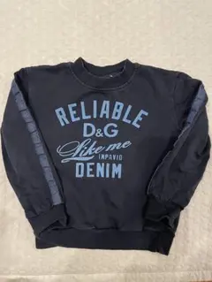 D&G ネイビー トレーナーのサムネイル