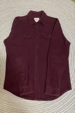 AMERICAN EAGLE OUTFITTERS コットンツイル長袖シャツ