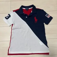 Polo Ralph Lauren ポロシャツ 6 ネイビー/ホワイト/レッド