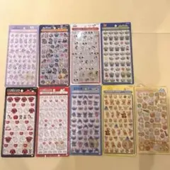 ディズニーボンボンドロップミニシール　など9シートセット