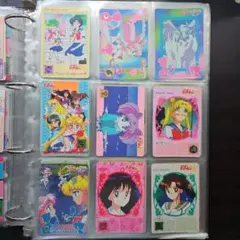 セーラームーン 9枚 内キラカード1枚