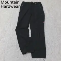 マウンテンハードウェア　パンツ　裾絞り　ジップ付きポケット　アウトドア　ブラック