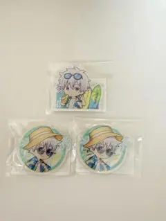 呪術廻戦 まるくじ Aloha vibes 五条悟 アクリルキーホルダー