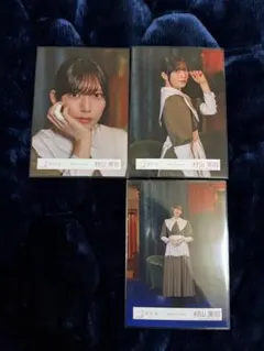 櫻坂46 村山美羽　生写真　本質的なこと MV衣装　ヨリ、チュウ、ヒキ