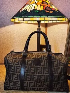 Fendi モノグラム ボストンバッグ