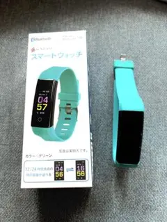 SUNFLAME スマートウォッチ グリーン 本体