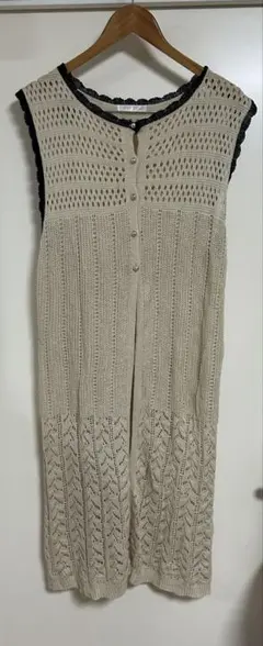 しまむら♪ニットロングジレ♪