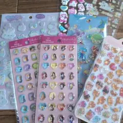 Disney プリンセス ストーンシールほかシールセット