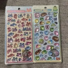 【正規品】ボンボンドロップシール　水族館限定　カエル　カニ
