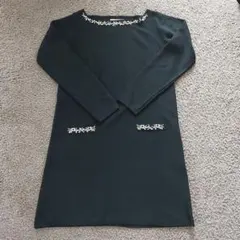 チェスティ　黒ニットワンピース