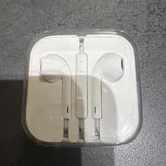 新品Apple 純正品　イヤホン ホワイト ケース付き