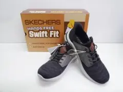 スケッチャーズ メンズ デルソン 3.0 26cm ブラック スニーカーのサムネイル