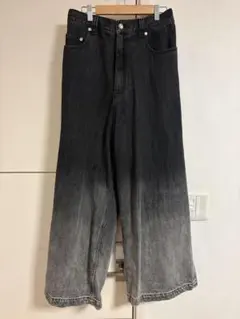 メゾンスペシャル　ユニセックス　ハイパーワイドバギーデニムパンツのサムネイル