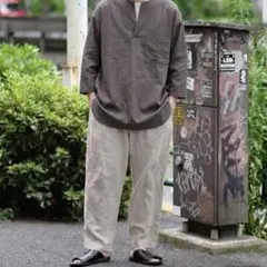 コンフェクト ウェーブボイル スキッパー プルオーバーシャツのサムネイル