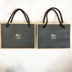 IL BISONTE ショップ袋 ショッパー 紙袋 2枚セットのサムネイル