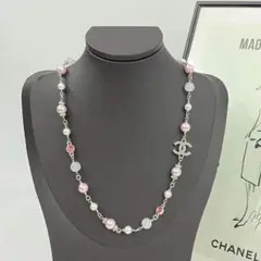 CHANEL ロゴネックレス ゴールド