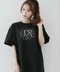 ゆ*け様 Darich ダーリッチ ワンショルダーグラフィックビッグTシャツ