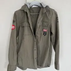 Ｈ＆Ｍ　フード付きカジュアルシャツ160