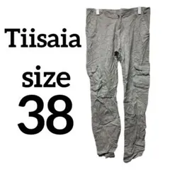 ワークパンツ グレー カーゴパンツ ヴィンテージ 古着 男女兼用