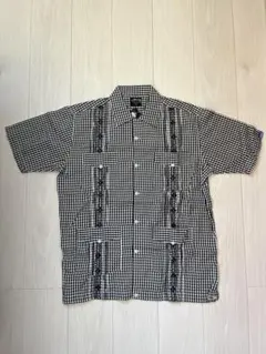 Stüssy Cuba shirt Vintage チェック柄 半袖シャツ