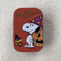PEANUTS SNOOPY ハロウィン シール缶