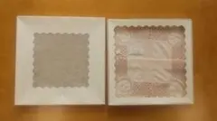 UN VRAI CADEAU ブルーミング中西　レース　刺繍　ハンカチ　未使用