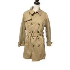 スーパーハッカ 19号 大きいサイズ トレンチコート ライナー付き ベルト付き