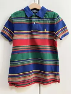 ★中古★POLO RALPH LAUREN★ボーダー　ポロシャツ　サイズ120
